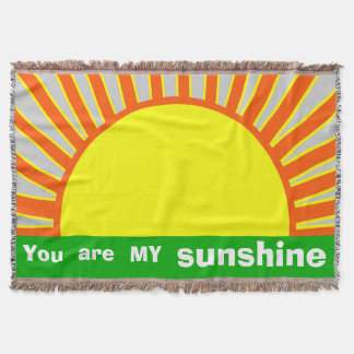 You Are MY Sunshine "Inspirational Quotes" Throw Blanket