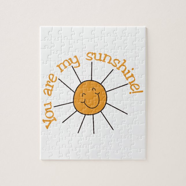 You Are My Sunshine Jigsaw Puzzle (Vertical)