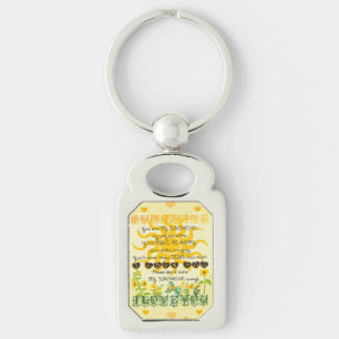 You Are My Sunshine Key Ring