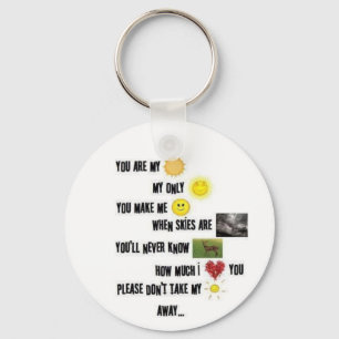 You are my sunshine - Keychain
