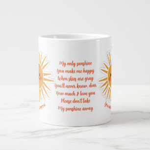 You are my sunshine lyrics Mug