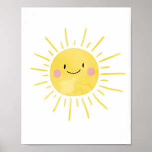 You Are My Sunshine Nursery Print Baby Shower
