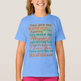You are my Sunshine Orange/Teal T-Shirt