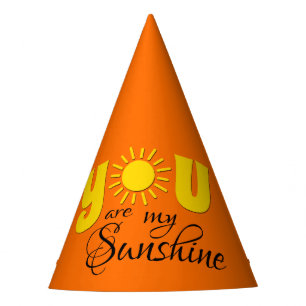 You are my sunshine party hat