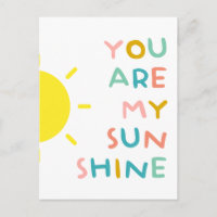 You Are My Sunshine Pastels