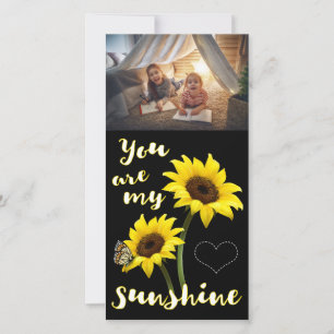 You are my Sunshine Photo Holiday Card