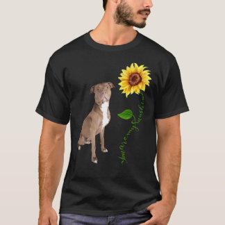 You Are My Sunshine Pitbull T-Shirt
