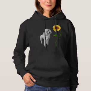 You Are My Sunshine poodle Hoodie