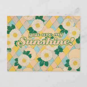 You are my SUNSHINE Postcard