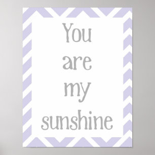 You Are My Sunshine Poster