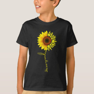 You Are My Sunshine Sunflower Softball T-Shirt