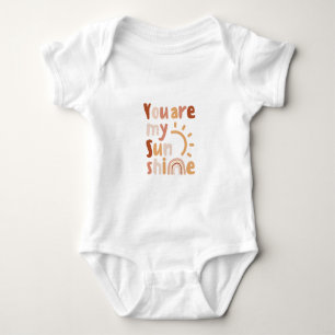 You are my sunshine t-shirt baby bodysuit