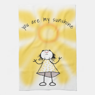 You Are My Sunshine - Tea Towel