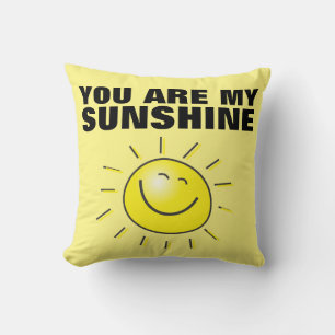 YOU ARE MY SUNSHINE THROW PILLOWS