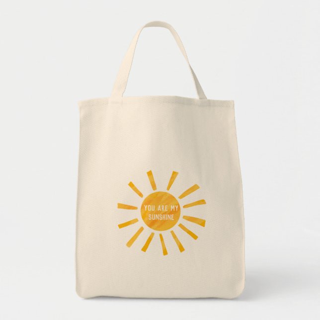 You Are My Sunshine Tote Bag (Front)