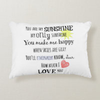 You are my Sunshine Word Art Typography