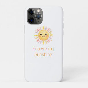 you are my sunshine yellow orange sun rays add nam iPhone 11 pro case