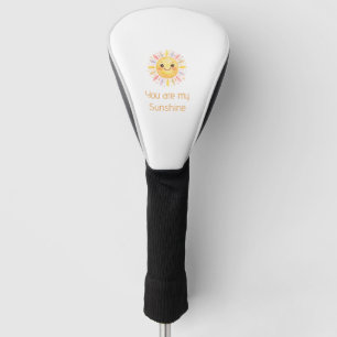 you are my sunshine yellow orange sun rays add nam golf head cover