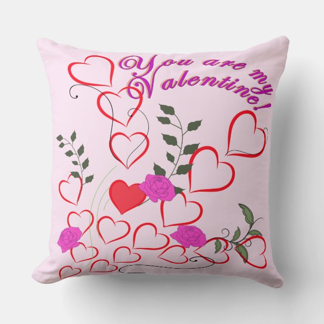 You Are my Valentine Cushion (Front)