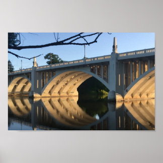 You are never cashed south bend Indiana Bridge Poster