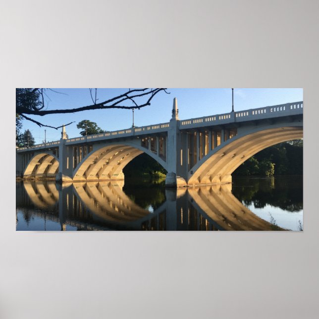 You are never cashed south bend Indiana Bridge  Poster (Front)