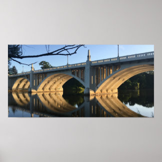 You are never cashed south bend Indiana Bridge Poster
