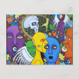 you are no angel postcard