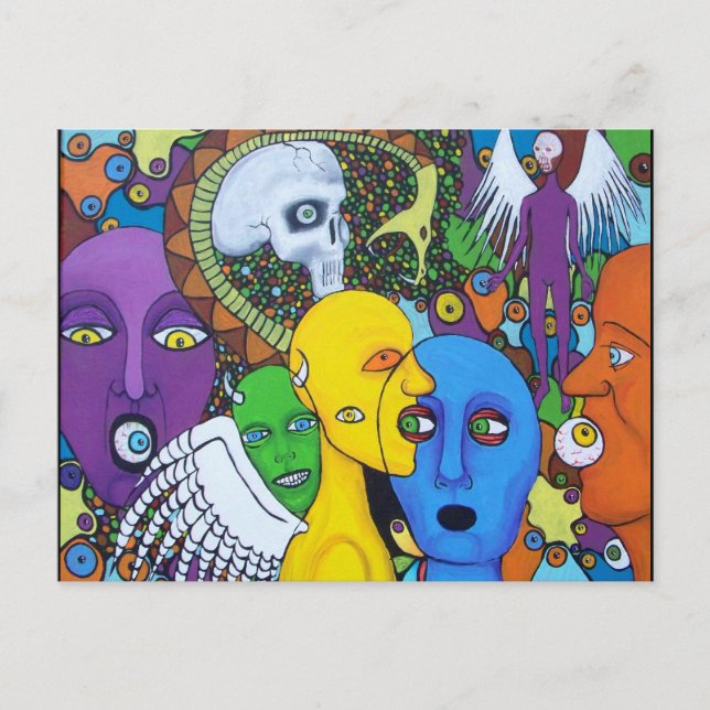 you are no angel postcard (Front)