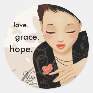 You are not alone. Ever. Classic Round Sticker