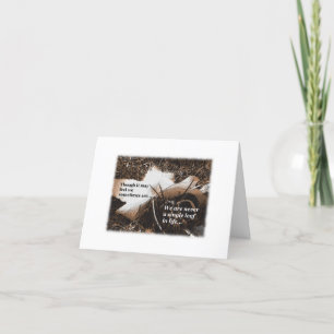 You Are Not Alone Get Well Card