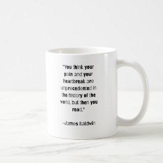 “You Are Not Alone” James Baldwin Quote Mug
