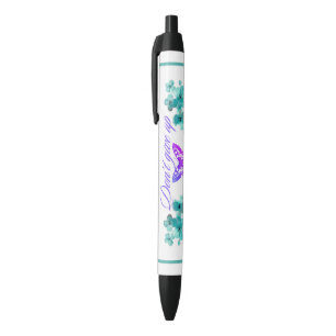 You are not alone mental health black ink pen