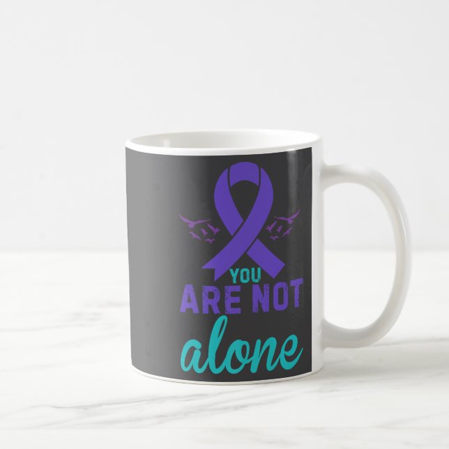 You Are Not Alone Premium  Coffee Mug (Right)