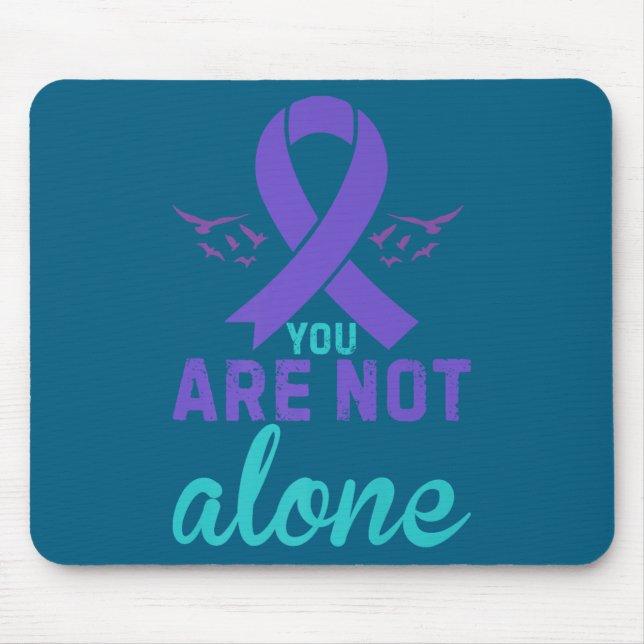 You Are Not Alone Premium  Mouse Mat (Front)