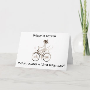 "YOU ARE NOW A *TEENAGER* HAPPY 13th BIRTHDAY Card