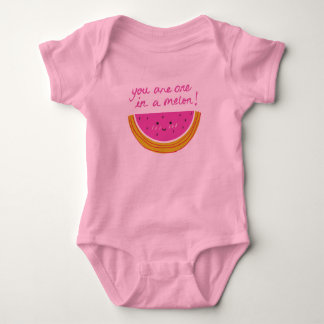 "You Are One in a Melon" Baby Bodysuit