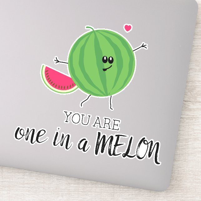 You are One in a Million Thank You Watermelon (Detail)