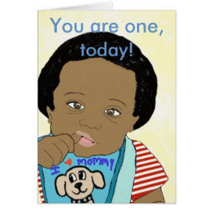You are one, today Card