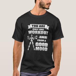 You Are Only One Workout Weightlifter Barbell Desi T-Shirt