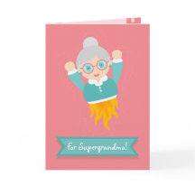 You are our Superhero Grandma! Bold Version