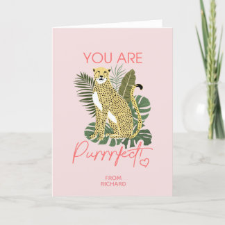 You are Purrrfect Holiday Card