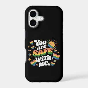 You are Safe with Me LGBT Rainbow Gay