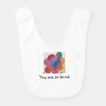 You are so loved baby bib