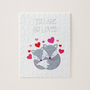 You are so Loved - Nursery Wall Art Jigsaw Puzzle