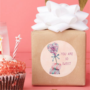 You Are So Sweet Valentine’s Day Candy Sticker