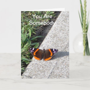You Are Somebody Poem Card