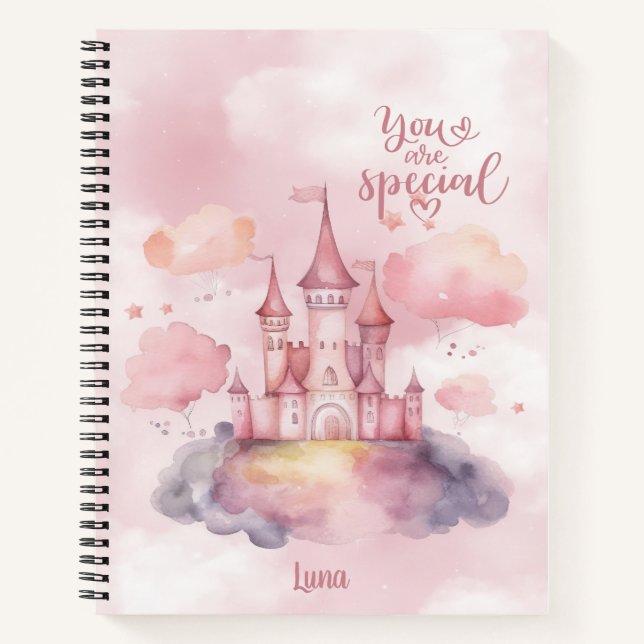 You are Special Palace Pink Cloud customisable Notebook (Front)