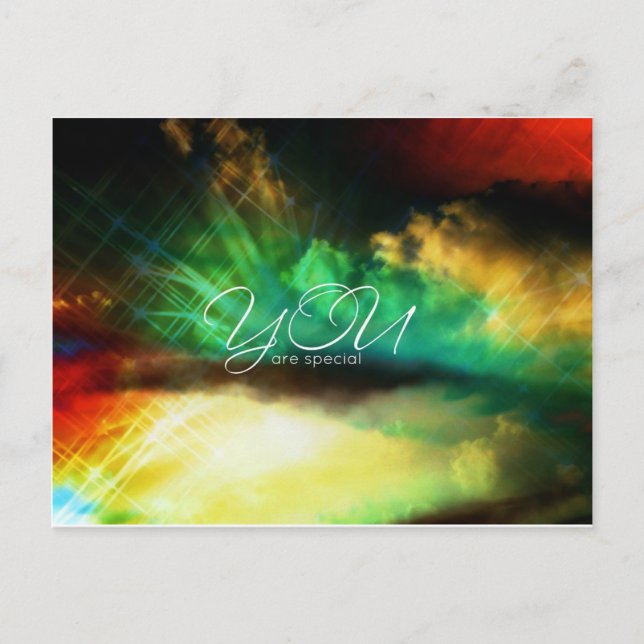 YOU are special Postcard (Front)