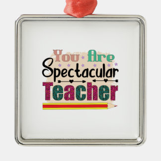 You Are Spectacular Teacher Metal Tree Decoration