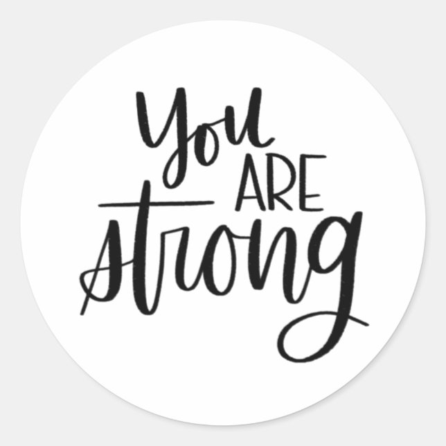 You Are Strong - Stickers (Front)